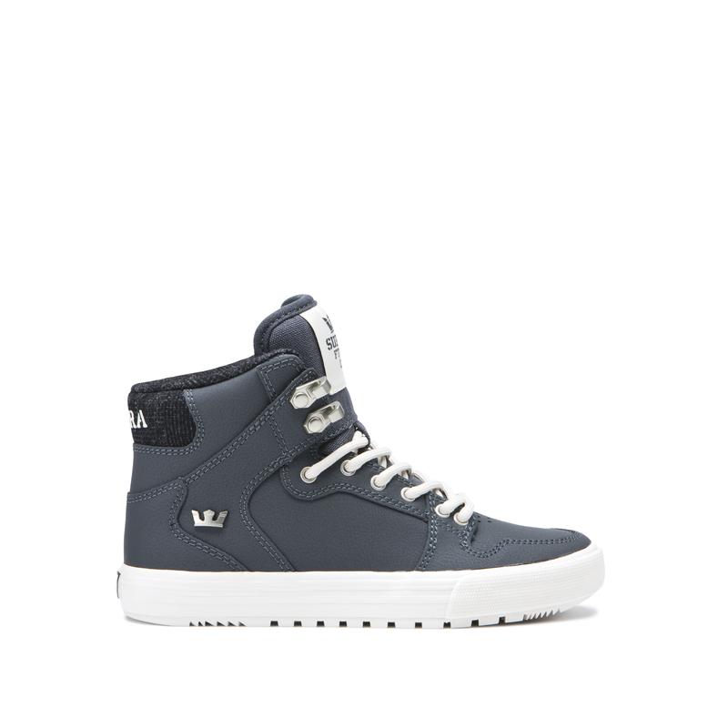 Supra VAIDER COLD WEATHER Sneaker High Kinder DunkelGrau Sale GLQVM7249